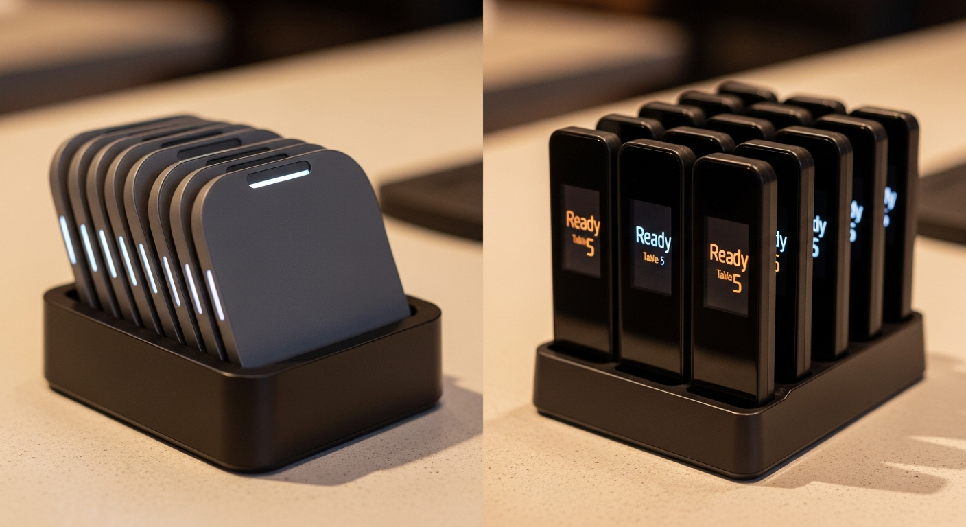 Coaster Pagers vs LED Pagers: Which Should Your Restaurant Choose? | RestaurantsPager.com