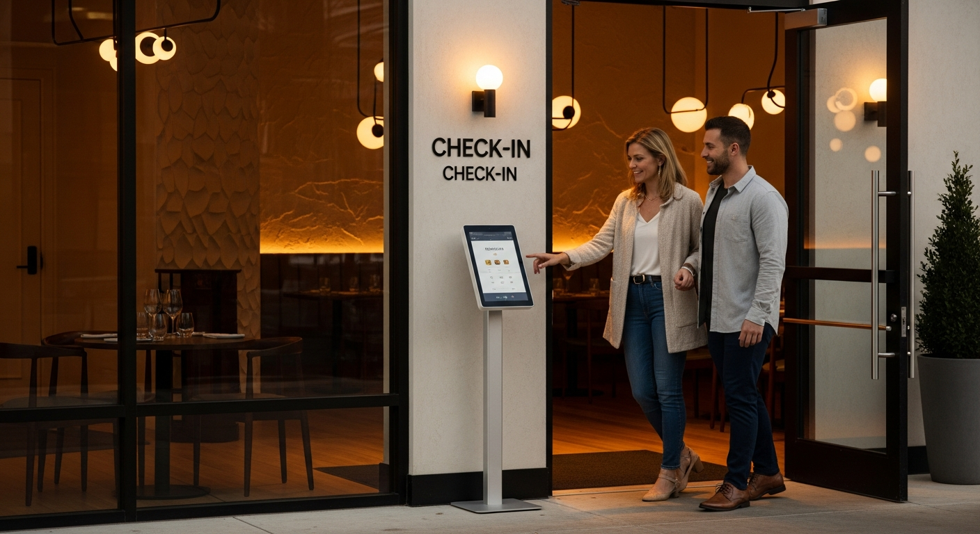 Self-Check-In Kiosks: The Future of Restaurant Queuing